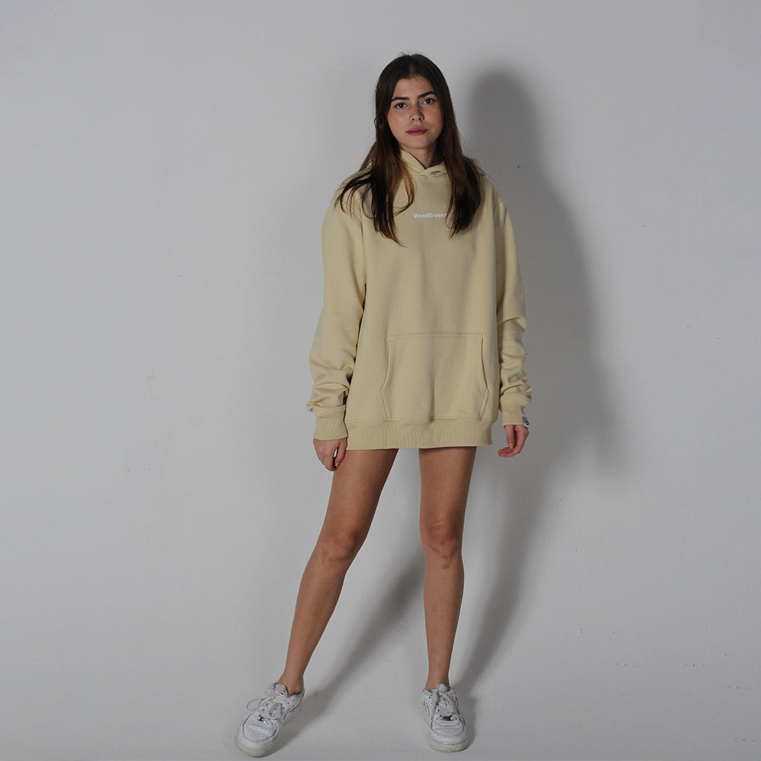 Hoodie WeedGreen Nude