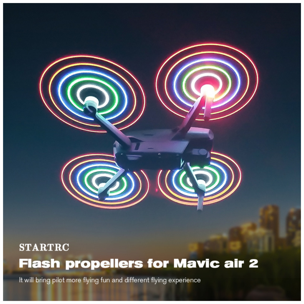 Drone Wifi Plegable Con Luces Led Doble - Imagen 2