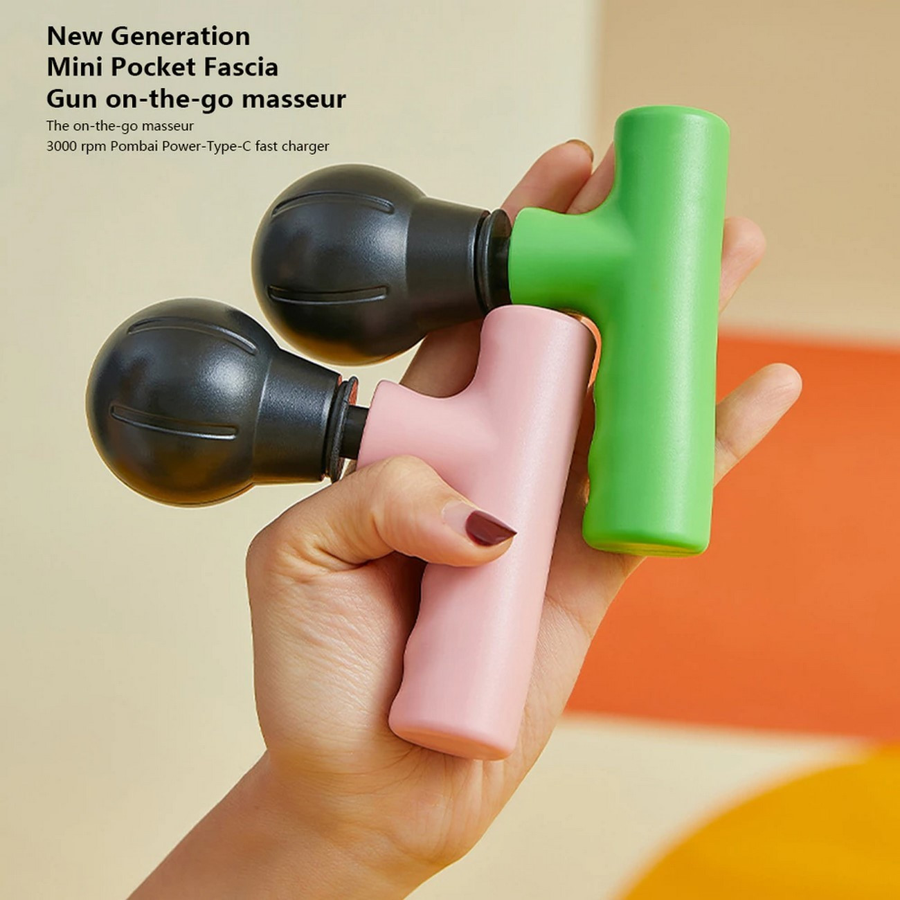 Masajeador Mini Portatil Rosa