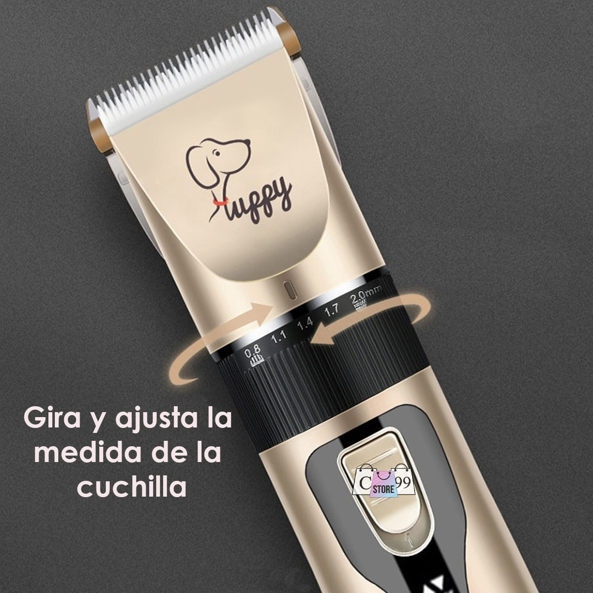 Maquina De Afeitar Pa Mascotas Kit Aseo - Imagen 2