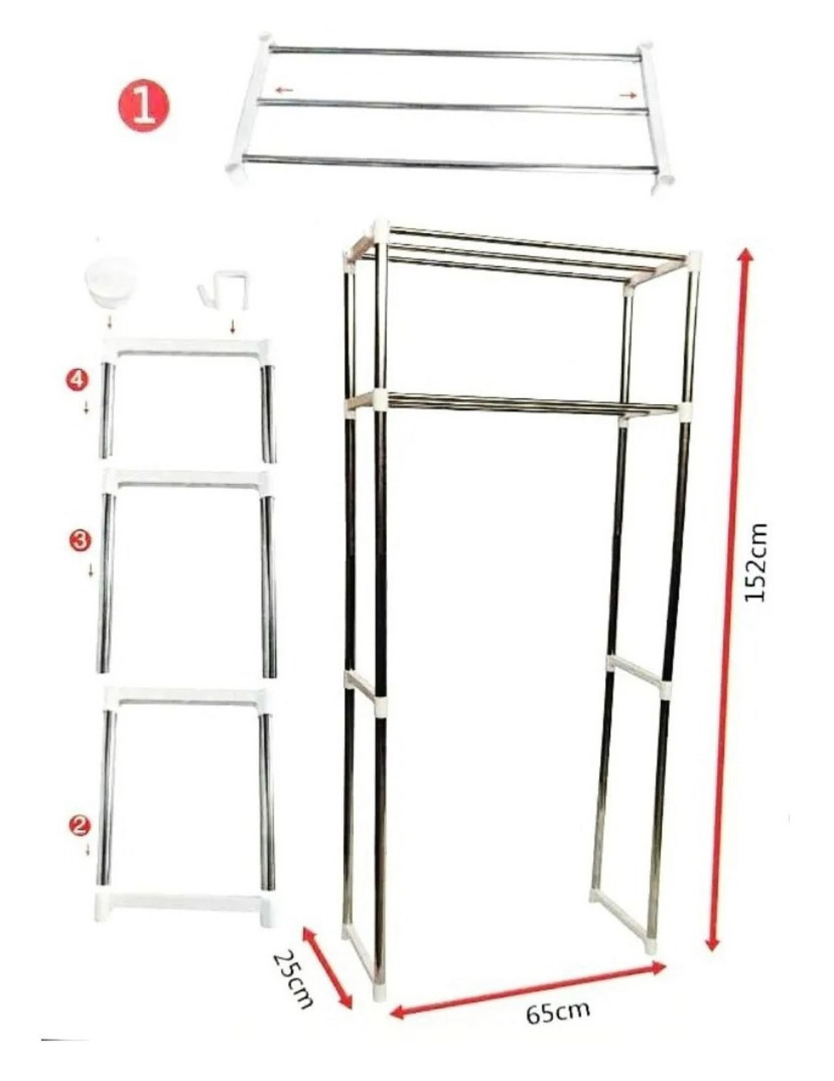 Estante Organizador Para Lavadora