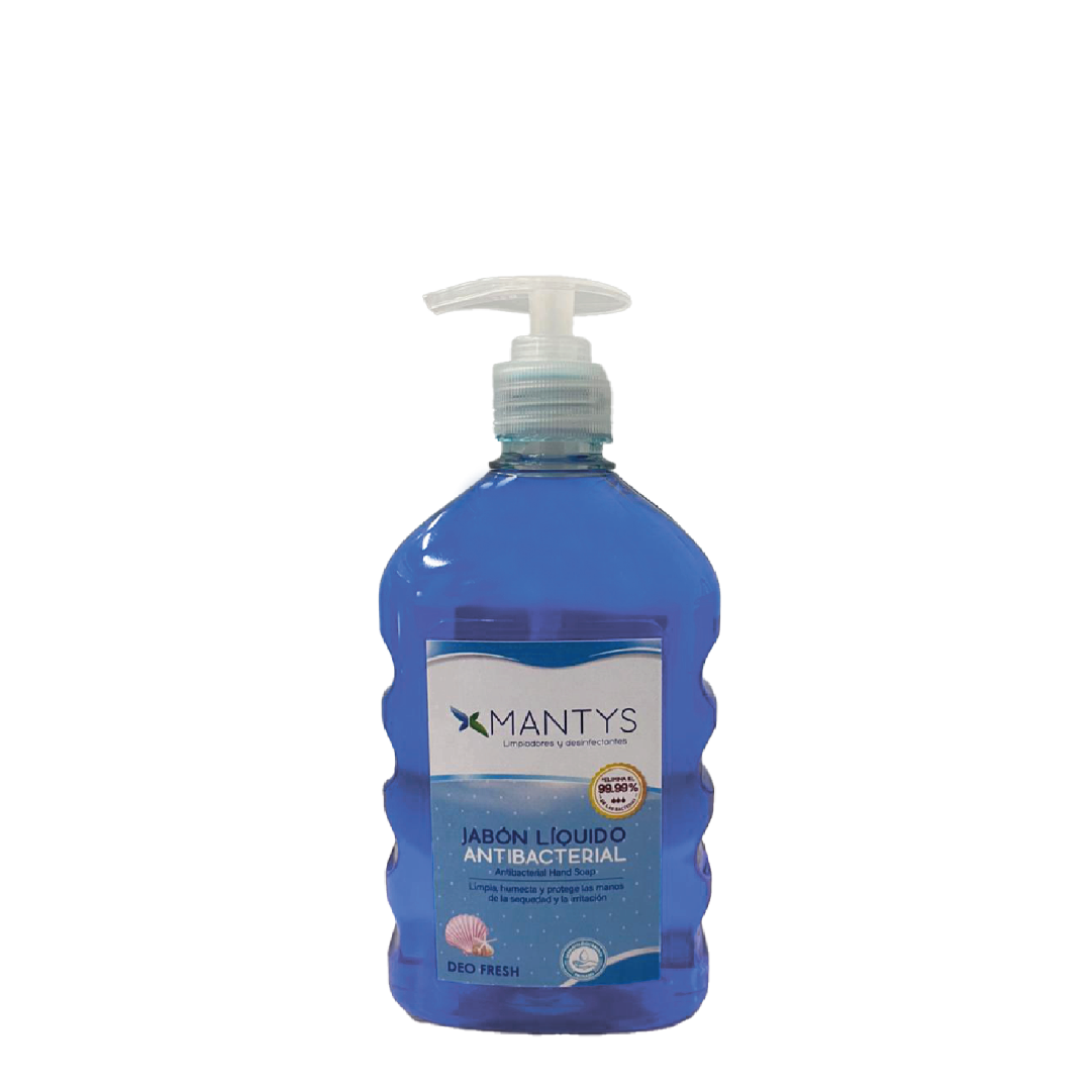 JABON LIQ. ANTIB. MANTYS DEO FRESH 500M