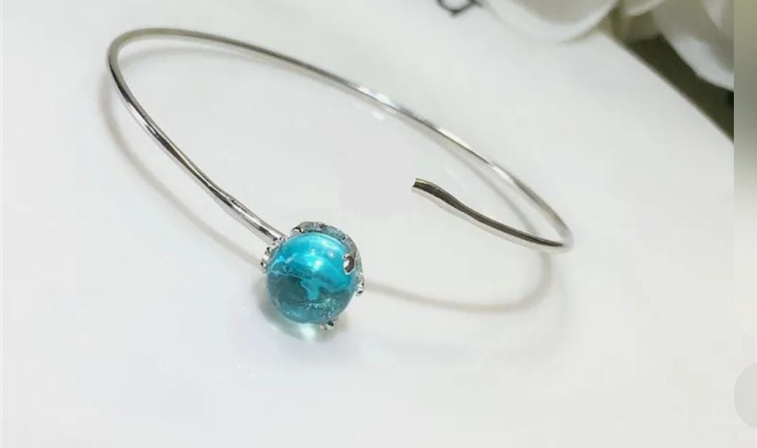 Pulsera Para Mujer Brazalete Cristal Lum