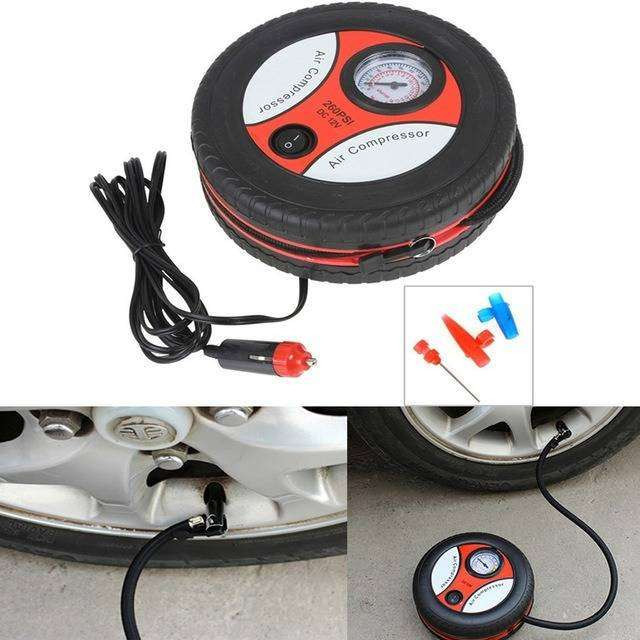Mini Compresor De Aire 12v Llantas Balón