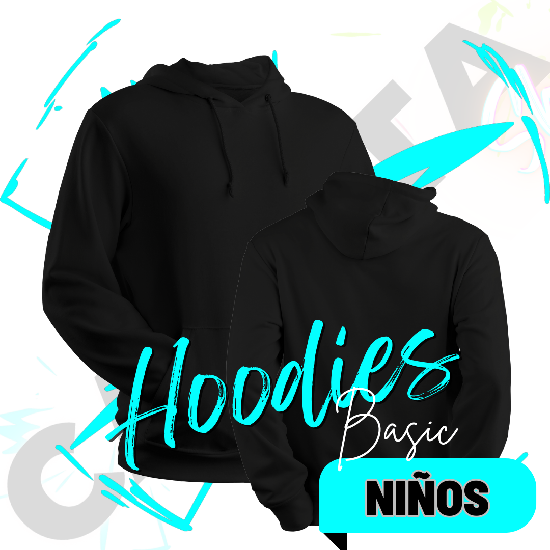 Hoodies Basic con Capota Niños