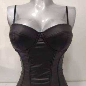 Corset en Cuerina Copas y Varillas