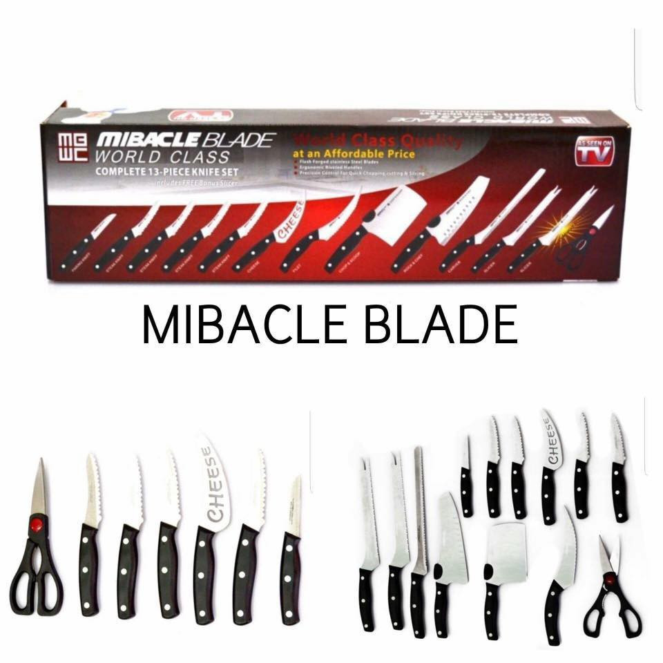 Set De Cuchillos X 13 Piezas Miracle Bla
