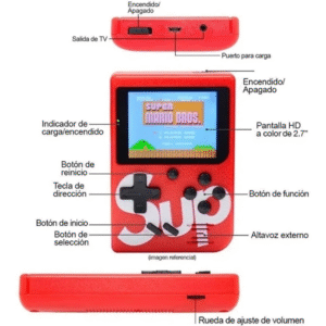 Juego Game Boy 400 Juegos + Control
