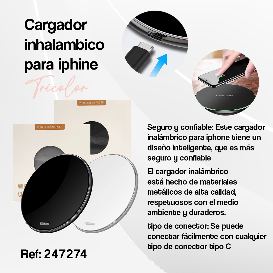 247274-CARGADOR INHALAMBRICO PARA IPHONE