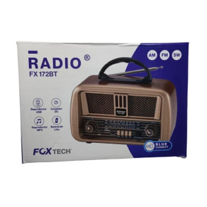 Radio Bluetooth Retro Am Fm Sw FOX-tech