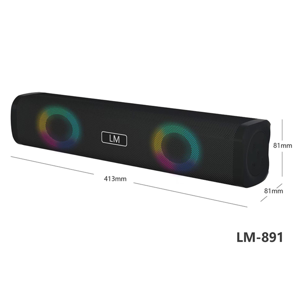 Parlante Bluetooth Altavoz Barra RGB