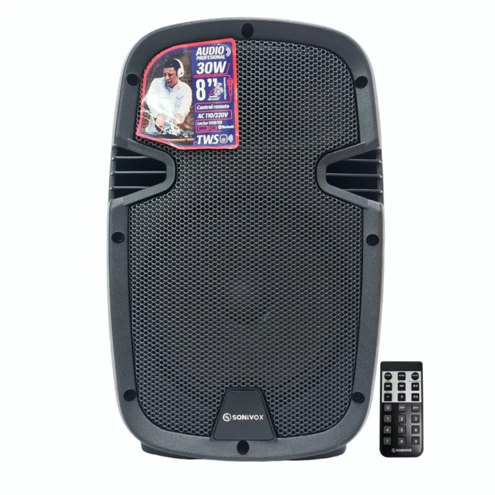 Cabina De Sonido 8 Pulgadas Profesional