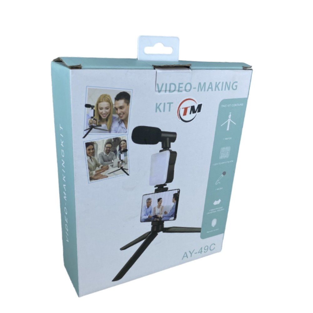 KIT DE MICROFONO + LUZ