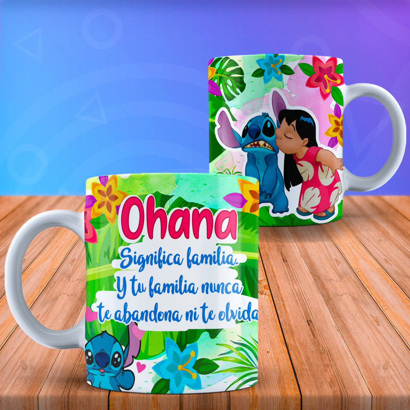 stich 11 onzas  diseño animado