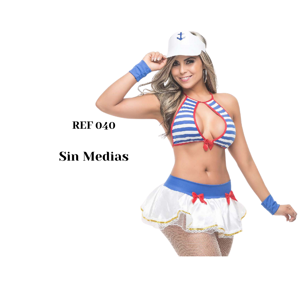 Traje Sensual y Erotico Naval