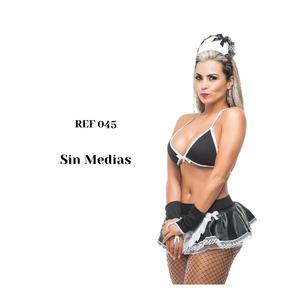 Traje Sensual y Erotico de Mucama