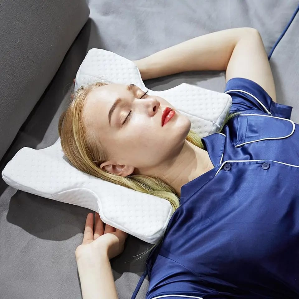 Almohada Cervical Curva Para El Cuello