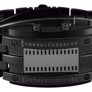 RELOJ BINARIO ORIGINAL NEGRO