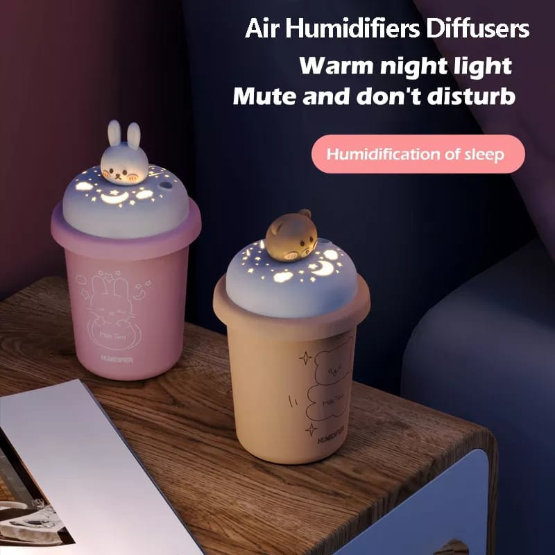 difusor humidificador vaso oso proyector