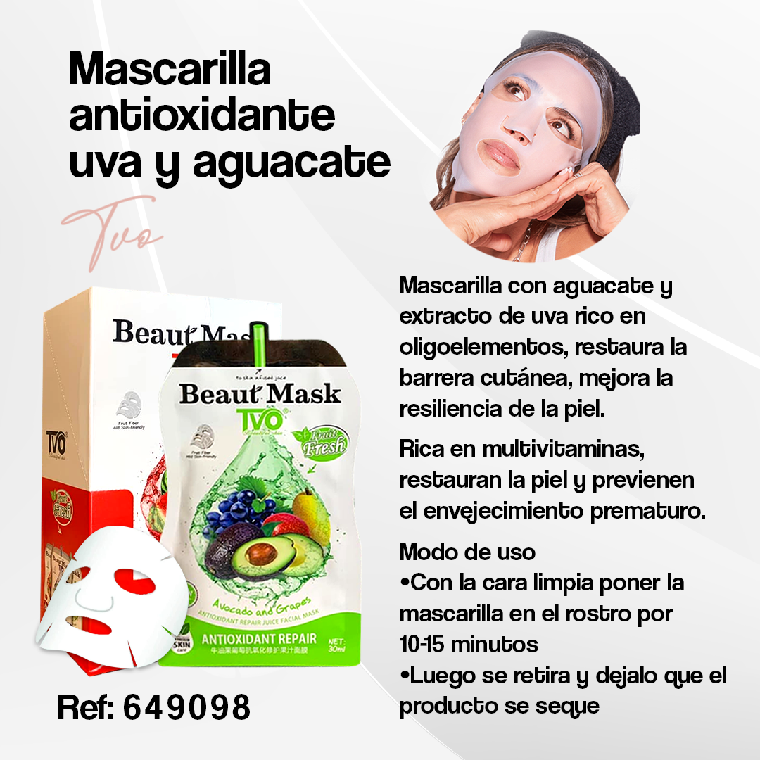 649098-MASCARILLA FACIAL AGUACATE Y UVAS