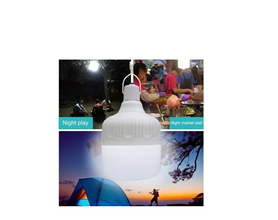 Bombilla Led Lampara Recargable Bombillo - Imagen 2