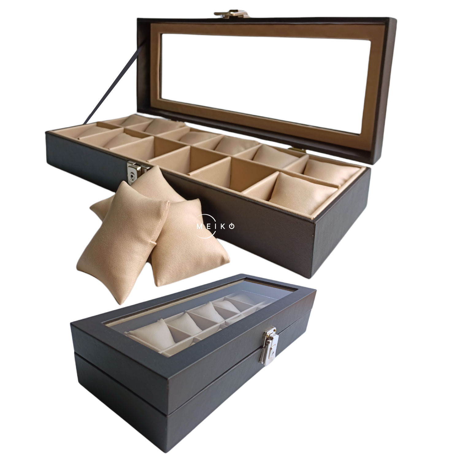 Relojera de lujo organizador 12 puestos - Imagen 2