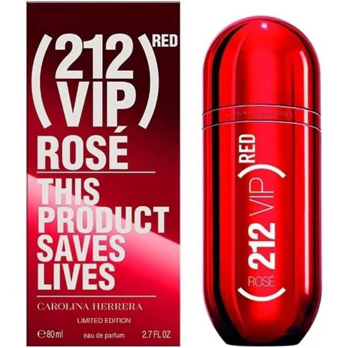 Perfume 212 VIP Red + Bolsa La Riviera - Imagen 2