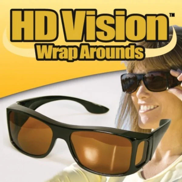 GAFAS HD VISIÓN WRAP AROUNDS 2 X 1