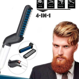 Plancha Barba Cepillo Alisador Cabello H