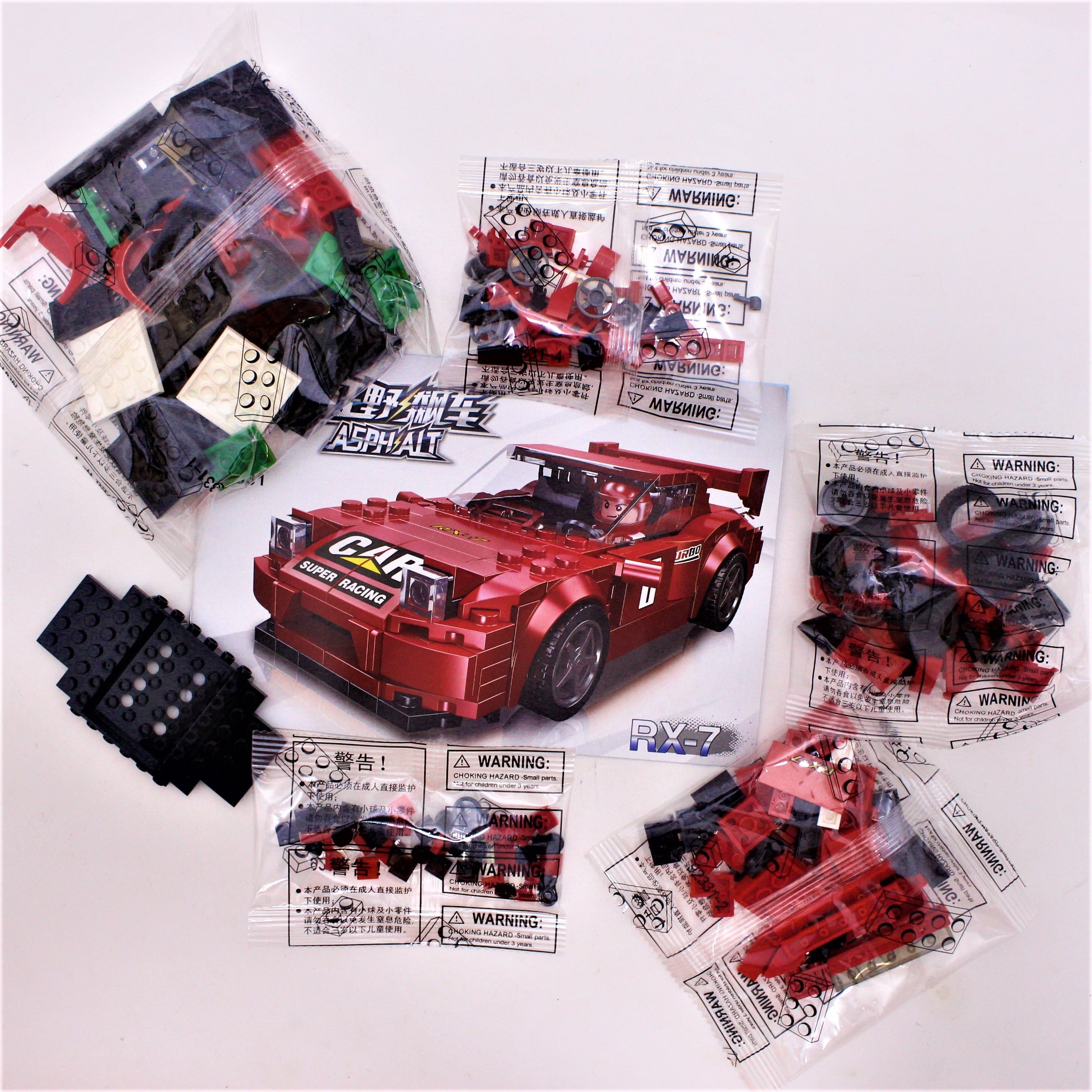 Lego Carro de carreras Rojo 252 pcs - Imagen 2