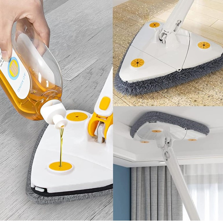 Trapero limpieza ajustable triangular