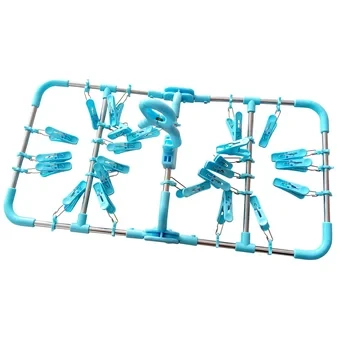 Colgadores de Aluminio para Ropa de 24 P