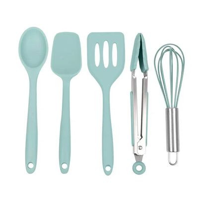 Set Utensilios De Cocina En Silicona 5pz - Imagen 2