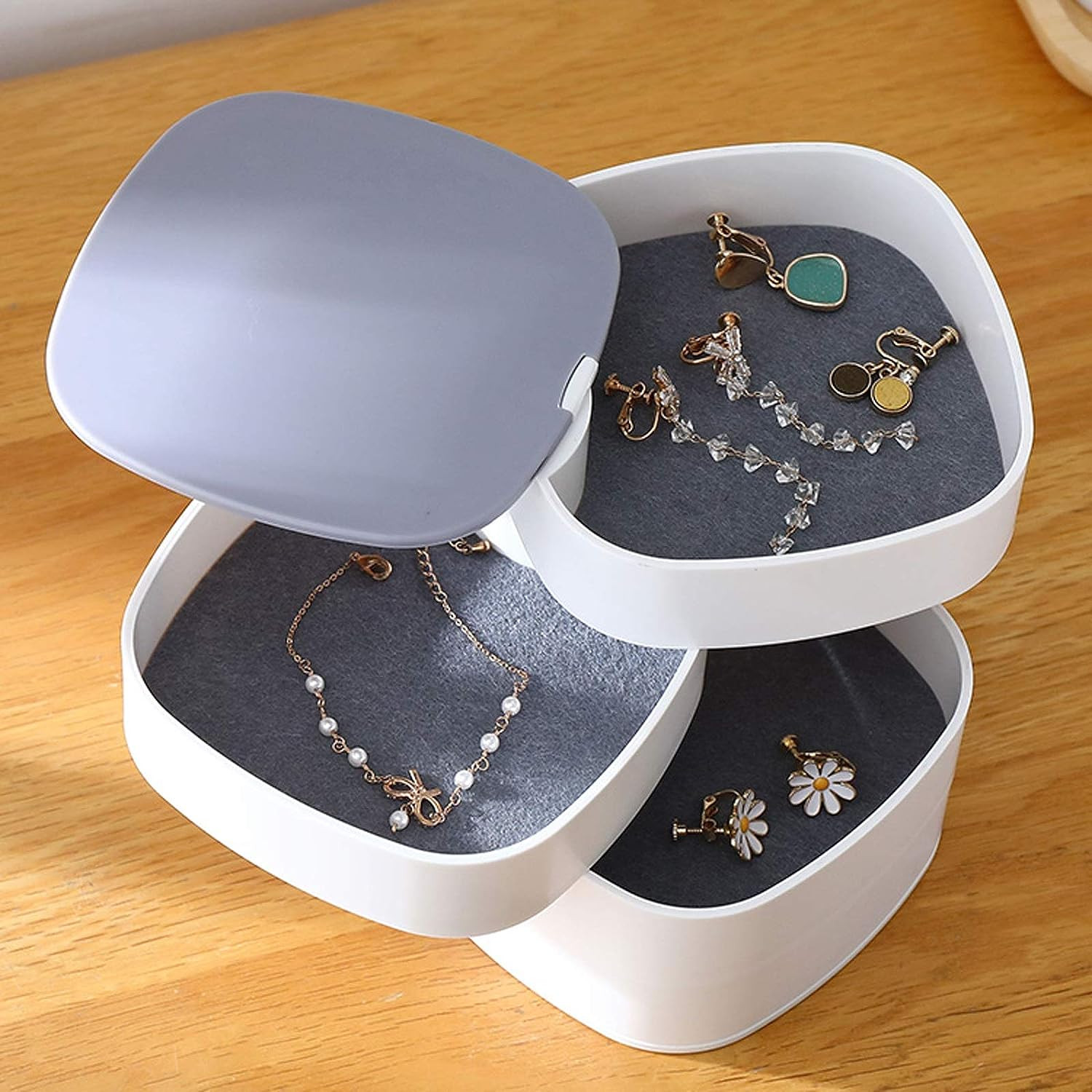 JOYERO ORGANIZADOR  PEQUEÑO CON ESPEJO