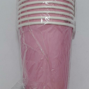 VASO ROSADO EN BOLSA x 10 7 ONZ