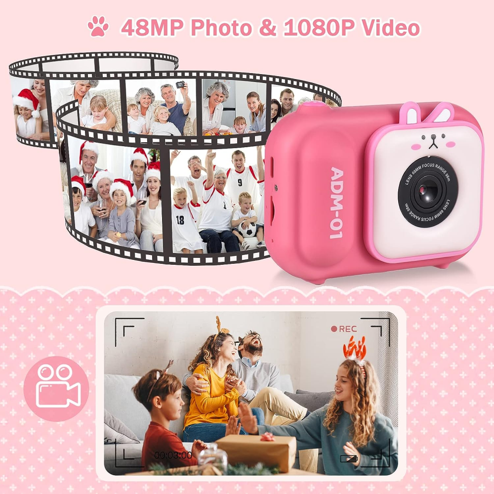 Camara Digital Para Niños Con Tripode Do - Imagen 2