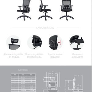 SILLA ERGONOMICA ESTAMBUL