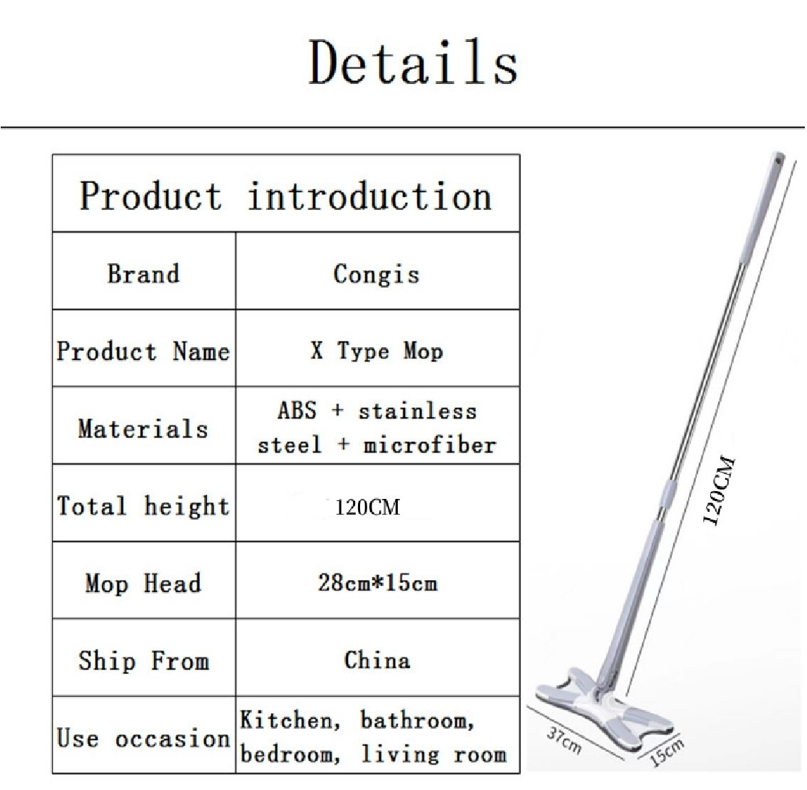 Trapeador Magico Exprimidor forma X - Imagen 2