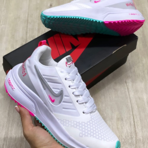 Nike Winflo 9 Blanco Rosa Dama