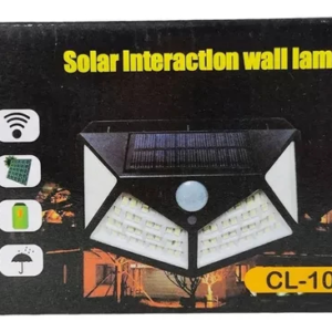 Lámpara Panel Solar Exteriores Sensor