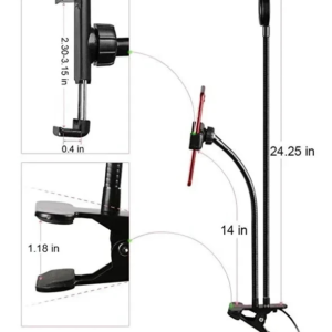 Aro De De Luz 9cm, Con Soporte 3 Tipos D