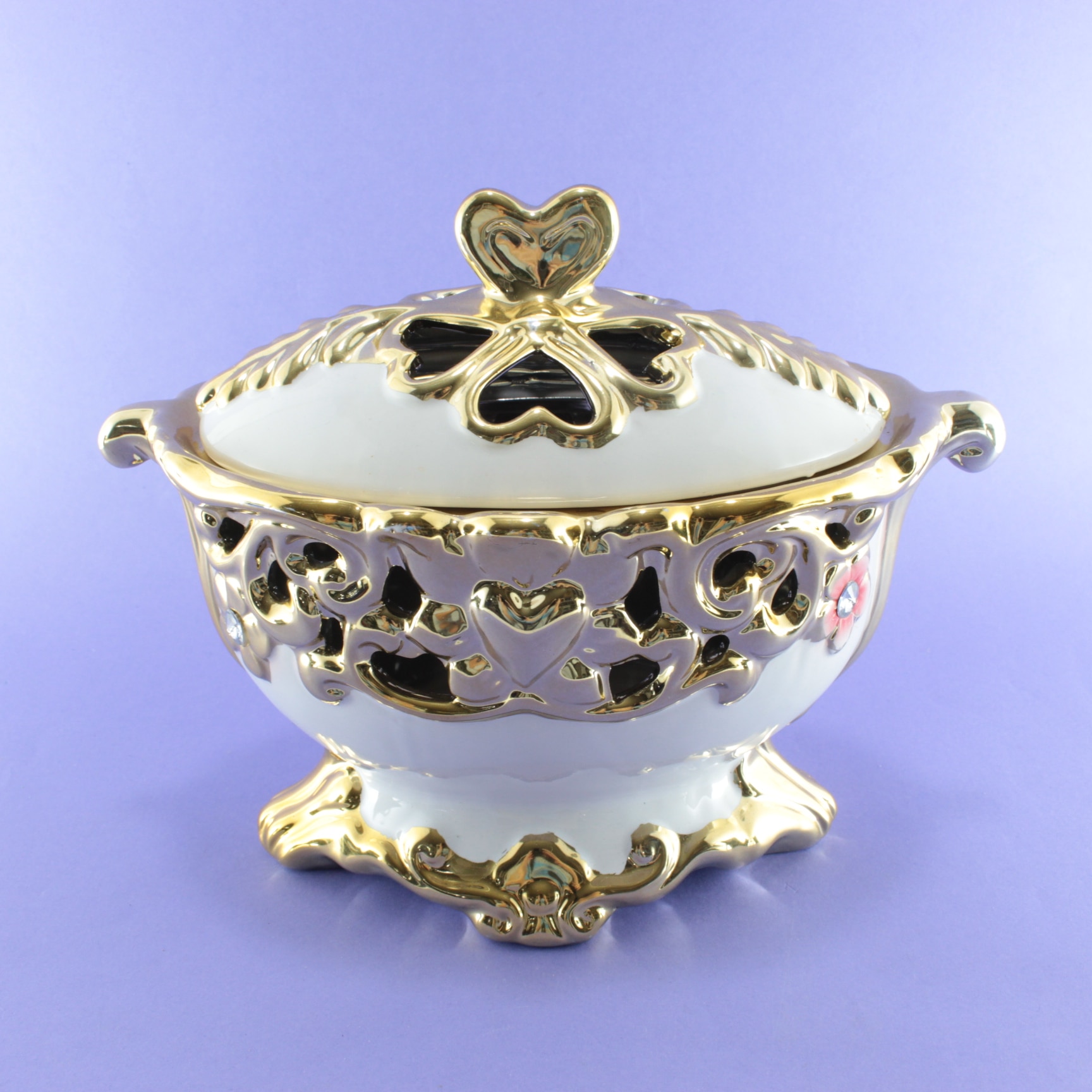 Cofre decorativo en porcelana - Imagen 2