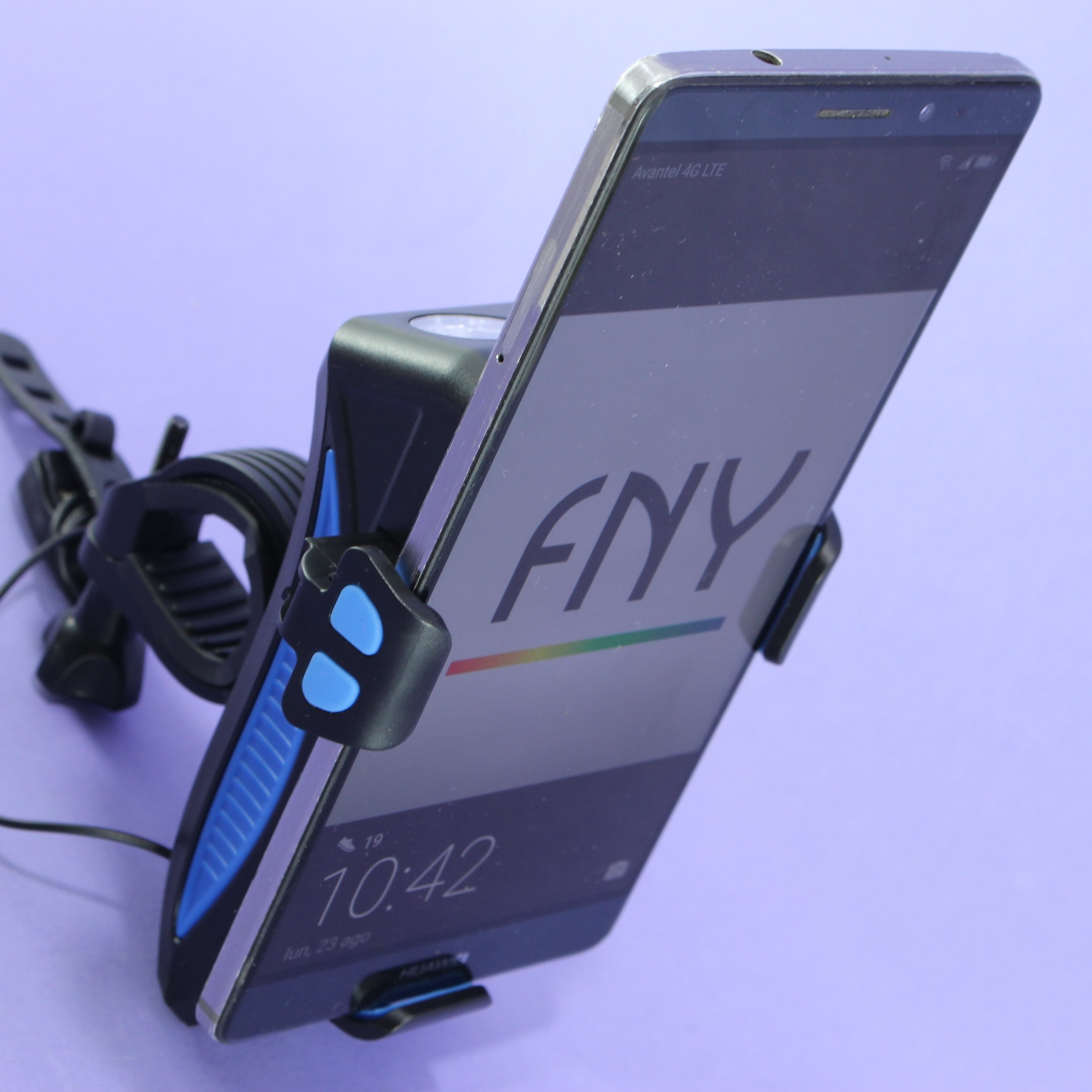 Luz para bicicleta con adaptador para c - Imagen 2