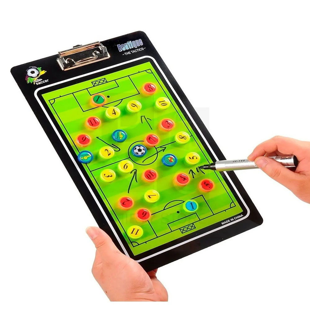 Tablero Táctico De Fútbol De Pvc de Iman