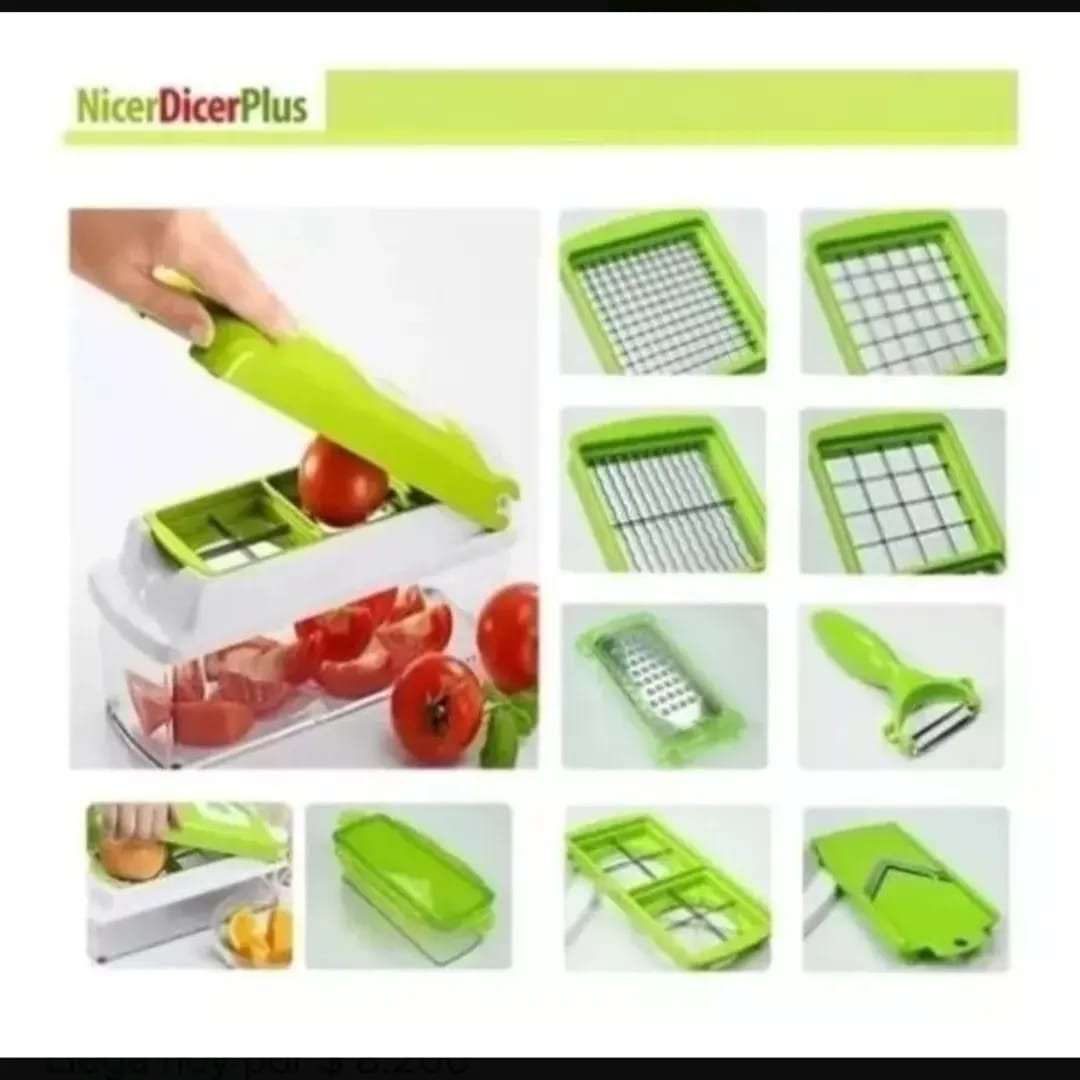 🔥 PICADOR MULTIFUNCIONAL CON RECIPIENTE