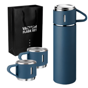 Termo con vasos conserva su temperatura