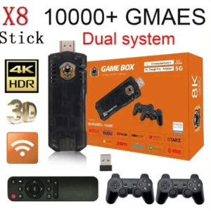 Consola de videojuegos Retro X8 Stick 4K
