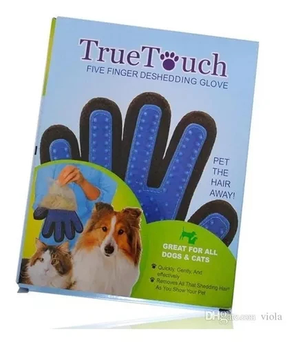 Guante True Touch Para Peinar mascotas