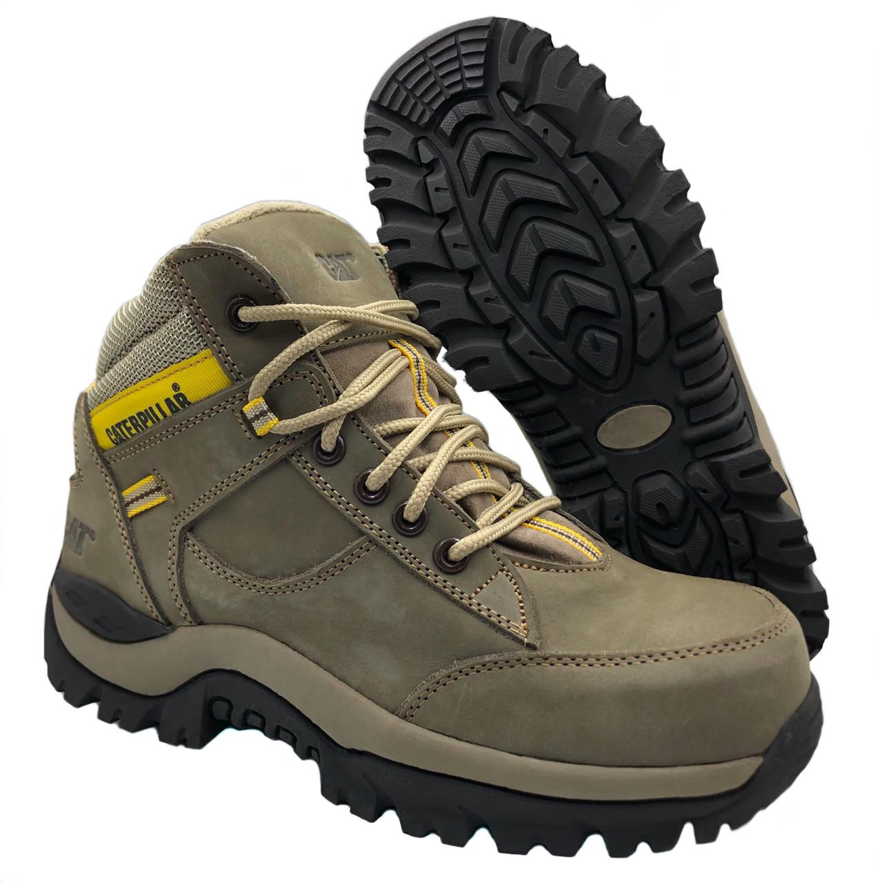 Bota Caterpillar 08 New Beige Puntera
