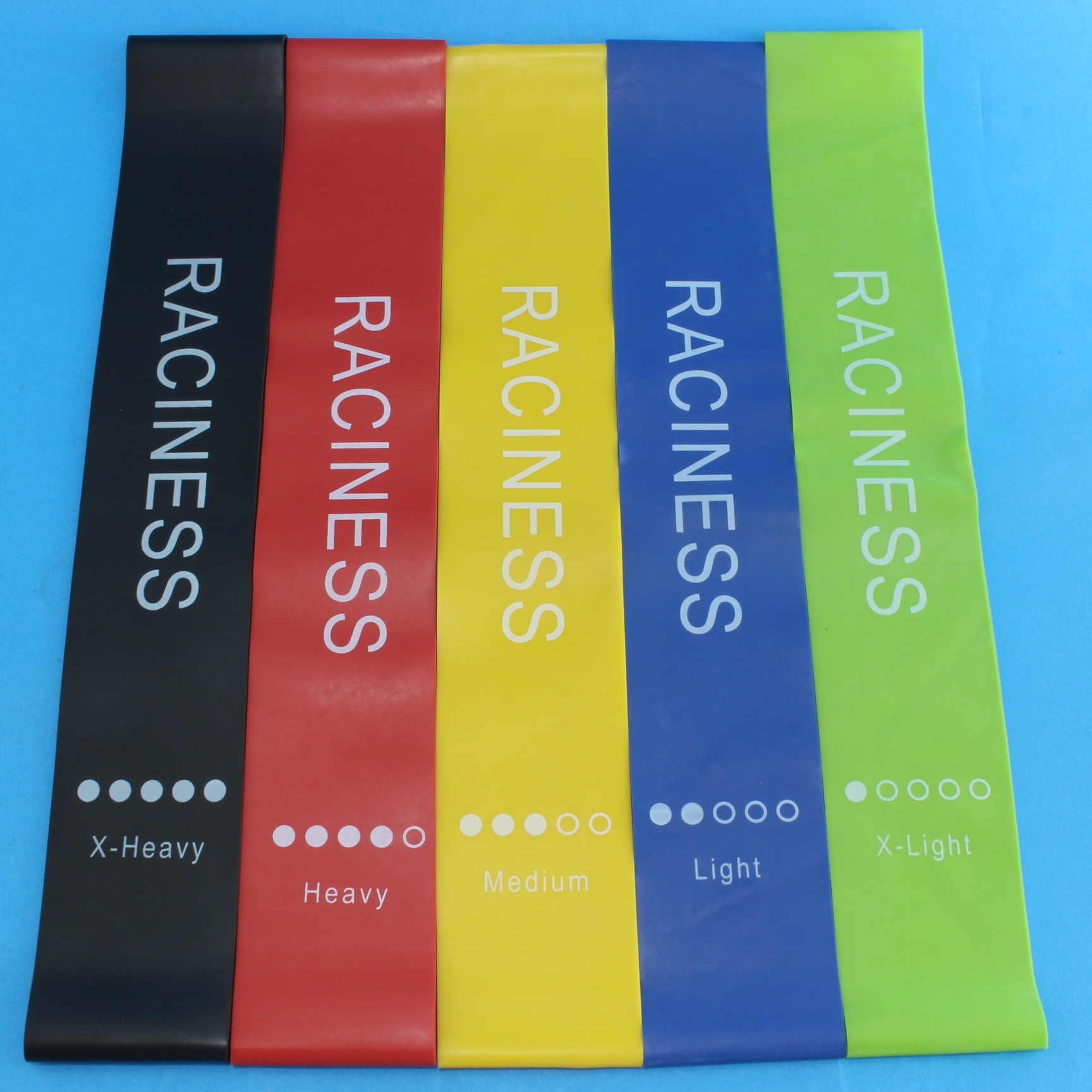 Set de bandas elásticas para ejercicio - Imagen 2